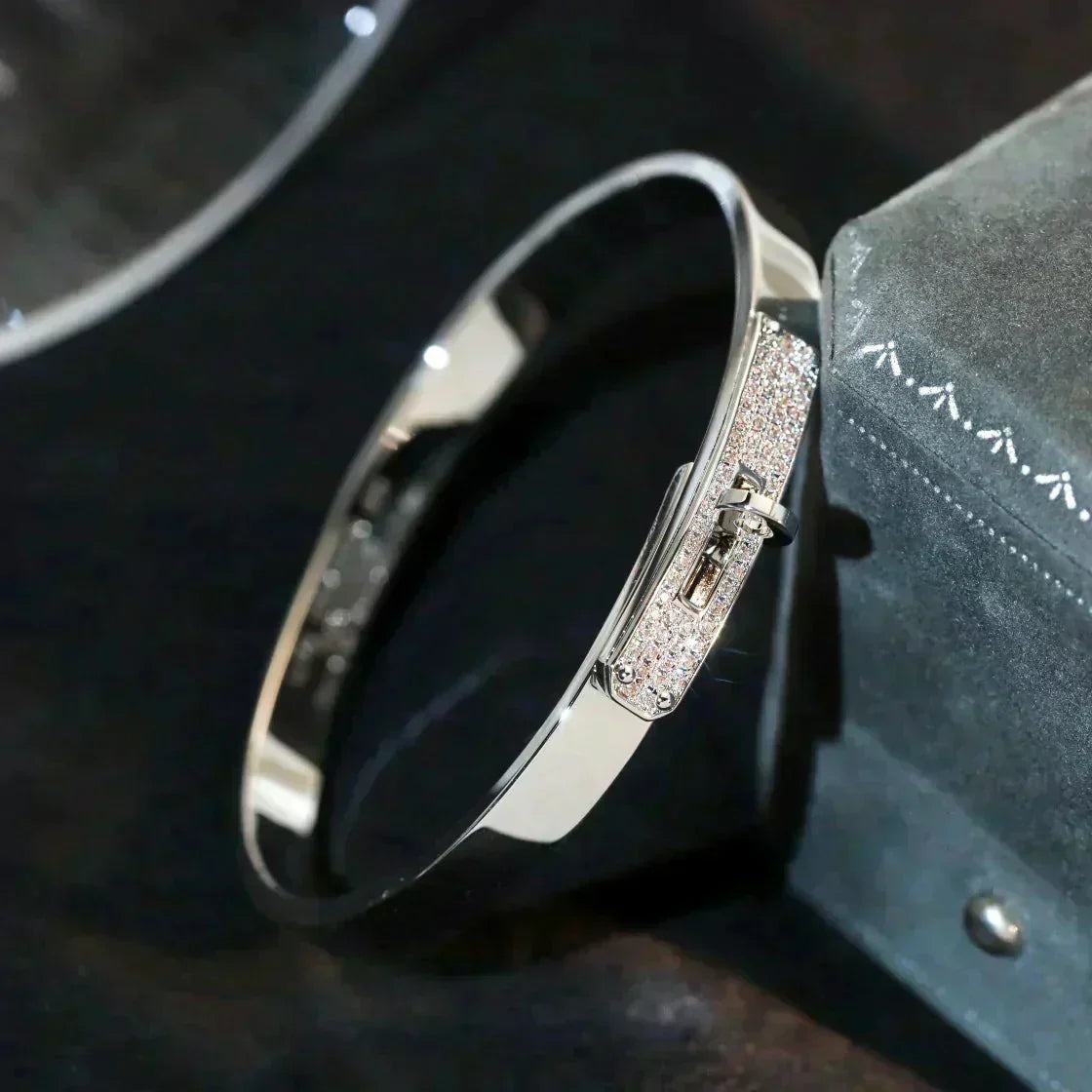 [Dawnora Jewelry]KELLY SILVER DIAMOND BRACELET