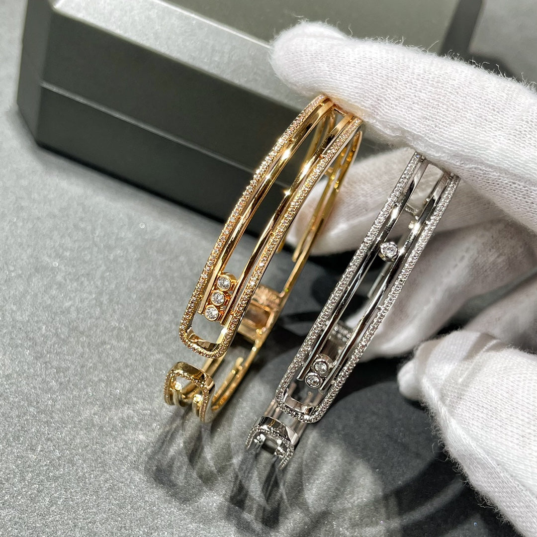 [Dawnora Jewelry]MOVE 10TH PAVED DIAMOND BRACELET