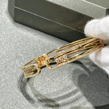[Dawnora Jewelry]MOVE 10TH PAVED DIAMOND BRACELET