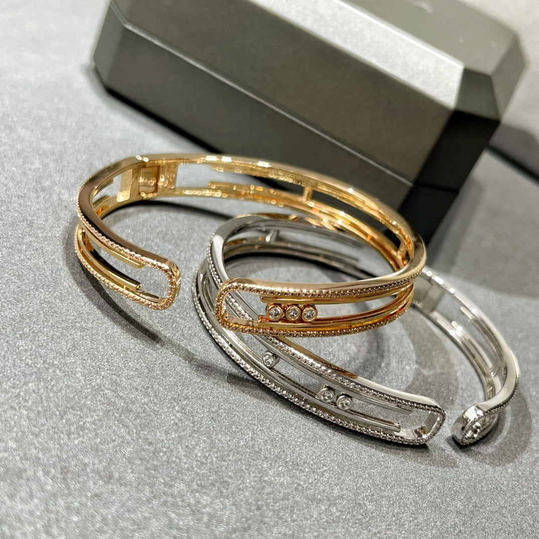 [Dawnora Jewelry]MOVE 10TH PAVED DIAMOND BRACELET