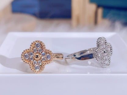 [Dawnora Jewelry]CLOVER DIAMOND RING