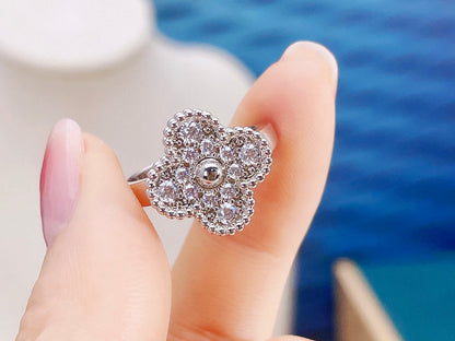 [Dawnora Jewelry]CLOVER DIAMOND RING