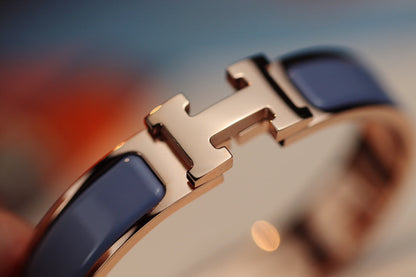 [Dawnora Jewelry]H BRACELET 12MM BLUE GRAY