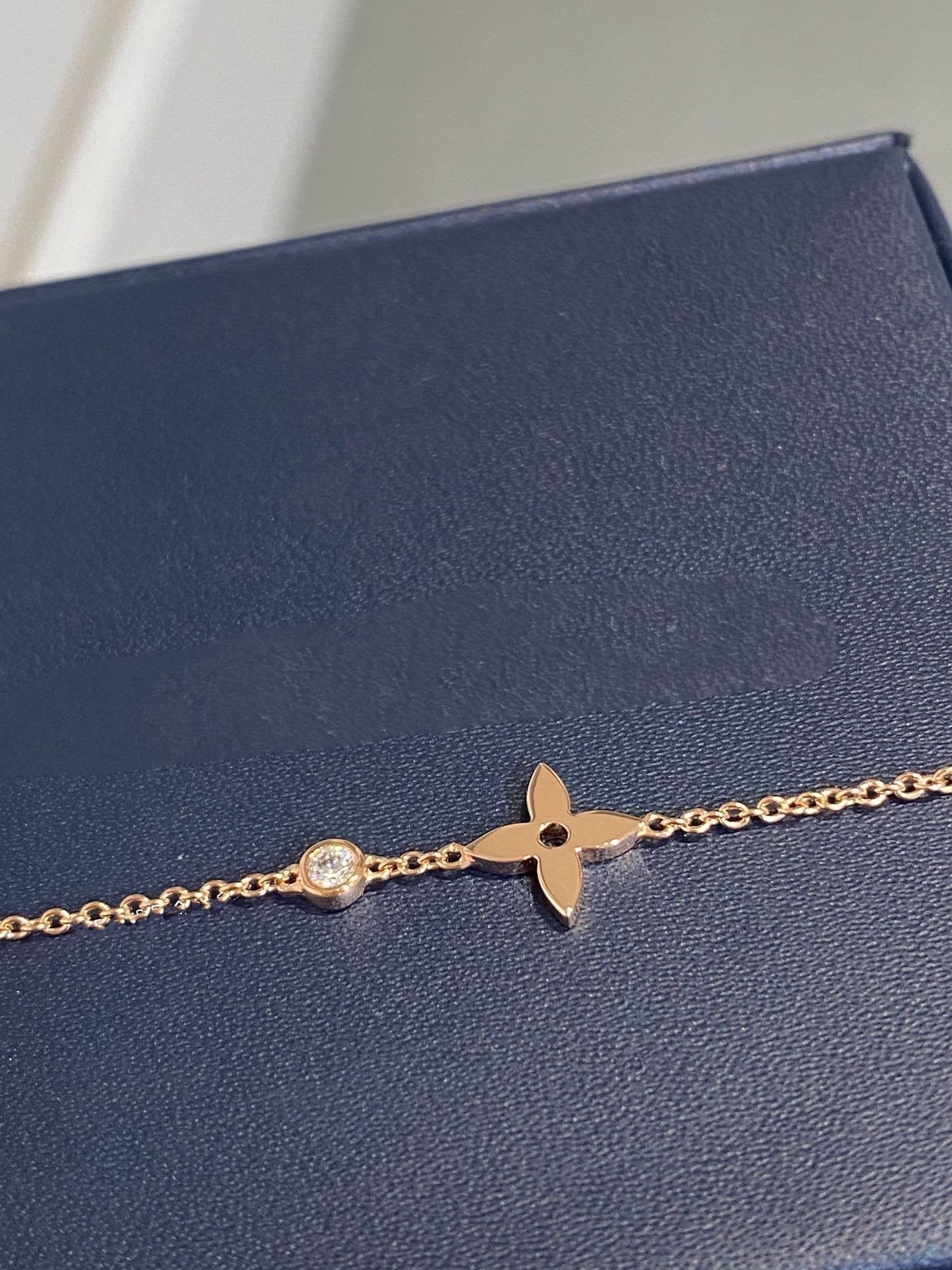 [Dawnora Jewelry]STAR DIAMOND PINK GOLD BRACELET
