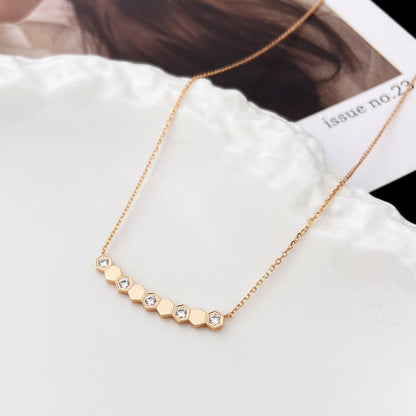 [Dawnora Jewelry]BEE MY LOVE DIAMOND NECKLACE