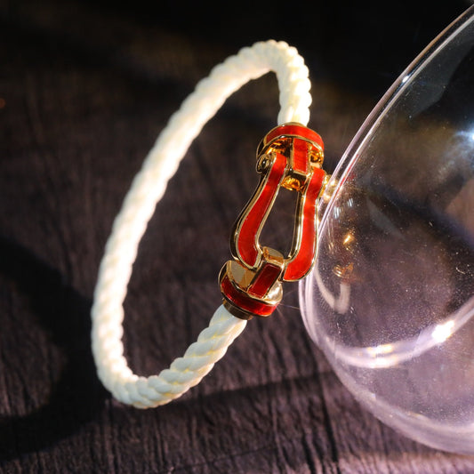[Dawnora Jewelry]FORCE 10 WHITE TEXTILE DIAMOND PAVED