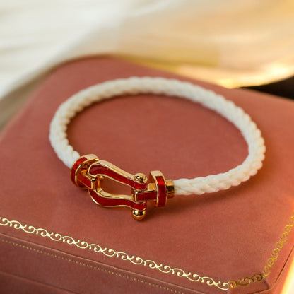 [Dawnora Jewelry]FORCE 10 WHITE TEXTILE DIAMOND PAVED