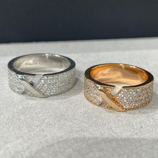 [Dawnora Jewelry]LIENS EVIDENCE  DIAMOND PAVED RING