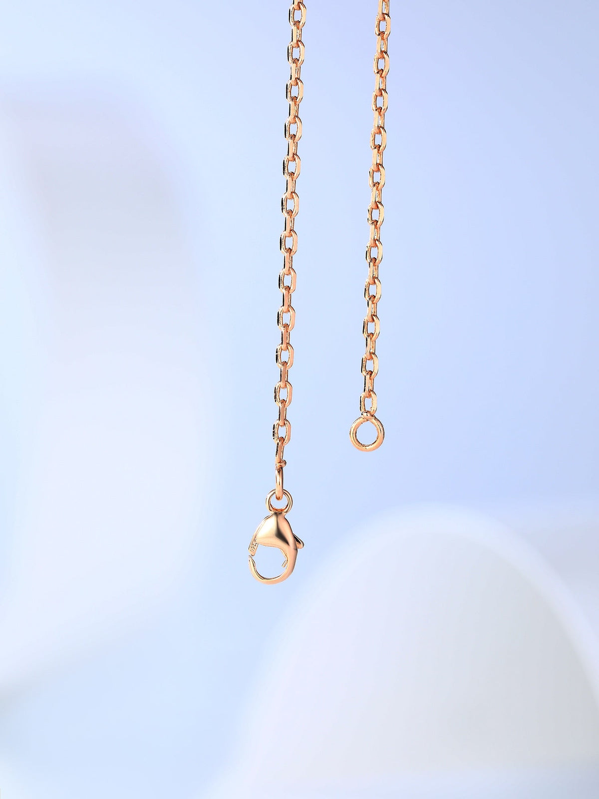 [Dawnora Jewelry]H CAGE PINK GOLD NECKLACE