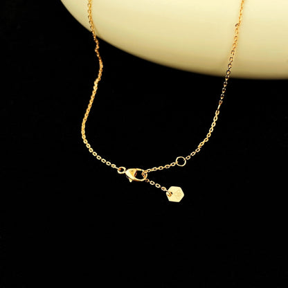 [Dawnora Jewelry]BEE MINI PEDANT DIAMOND NECKLACE