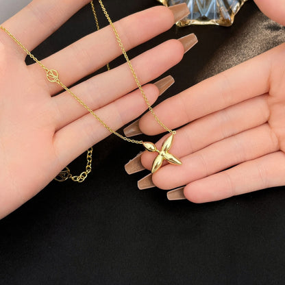 [Dawnora Jewelry]LOUISETTE GOLD NECKLACE