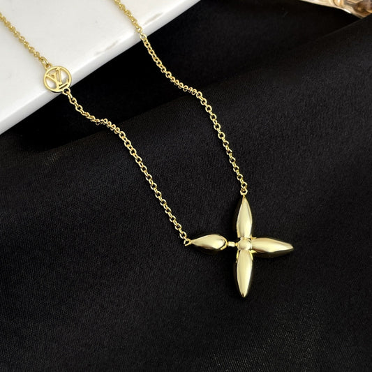[Dawnora Jewelry]LOUISETTE GOLD NECKLACE