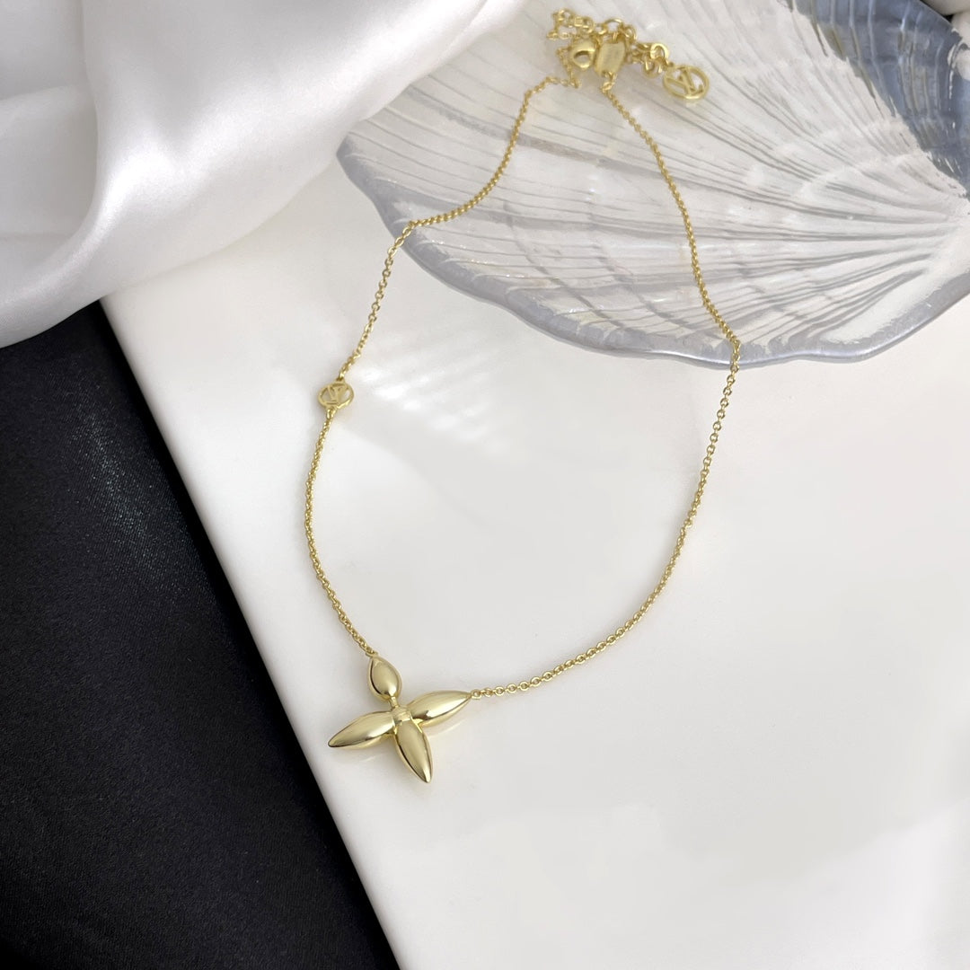 [Dawnora Jewelry]LOUISETTE GOLD NECKLACE