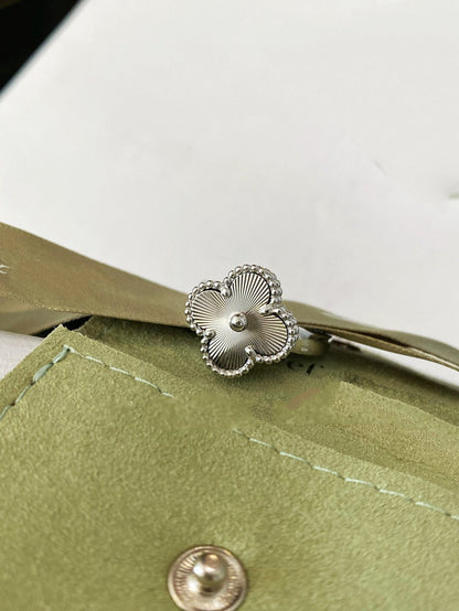 [Dawnora Jewelry]CLOVER SILVER RING