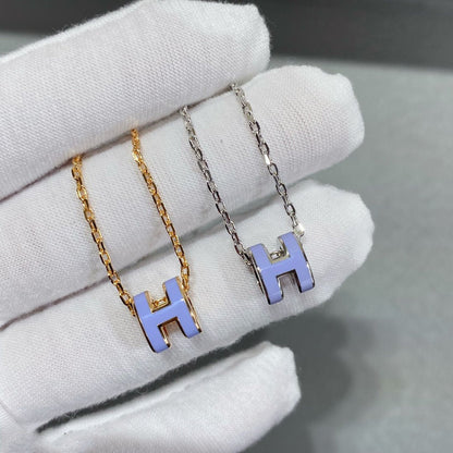 [Dawnora Jewelry]MINI POP H NECKLACE