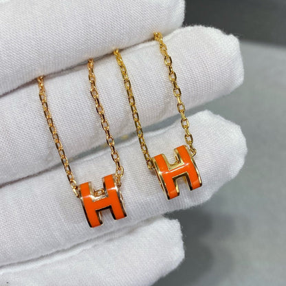 [Dawnora Jewelry]MINI POP H NECKLACE