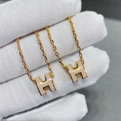 [Dawnora Jewelry]MINI POP H NECKLACE
