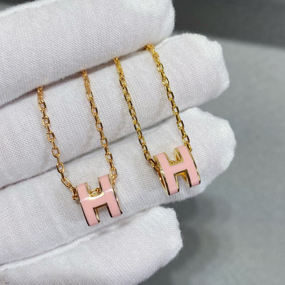 [Dawnora Jewelry]MINI POP H NECKLACE