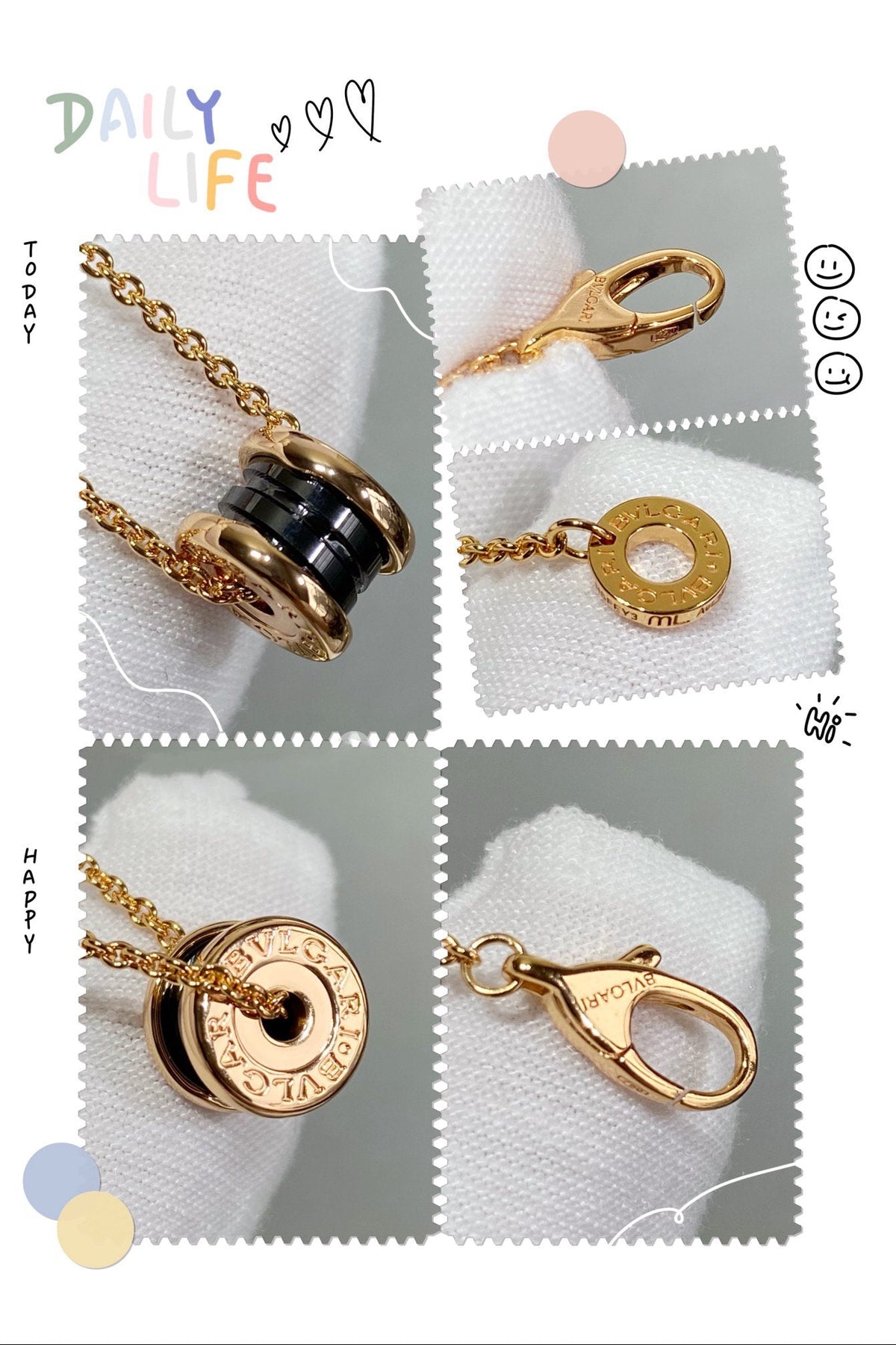[Dawnora Jewelry]ZERO 1 CERAMIC MINI NECKLACE