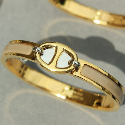 [Dawnora Jewelry]CLIC CHAINE GOLD BRACELET