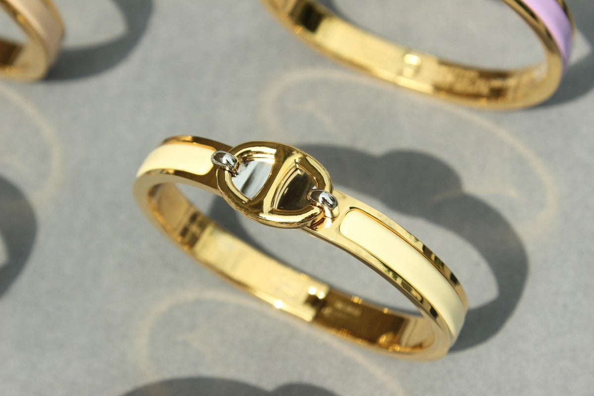 [Dawnora Jewelry]CLIC CHAINE GOLD BRACELET