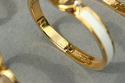 [Dawnora Jewelry]CLIC CHAINE GOLD BRACELET