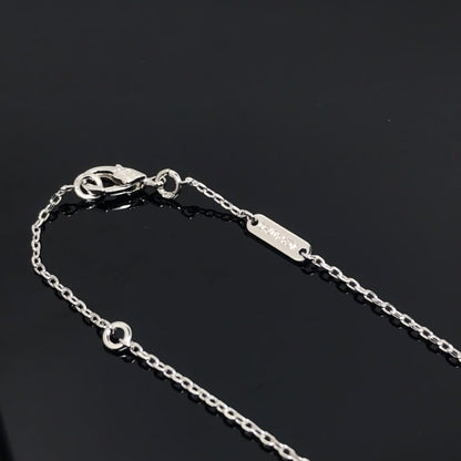 [Dawnora Jewelry]CLOVER PIETERSITE SILVER LONG NECKLACE