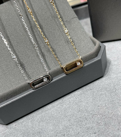 [Dawnora Jewelry]MOVE UNO DIAMOND NECKLACE