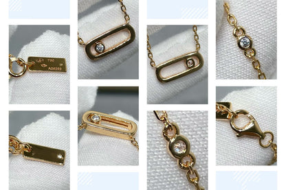[Dawnora Jewelry]MOVE UNO DIAMOND NECKLACE
