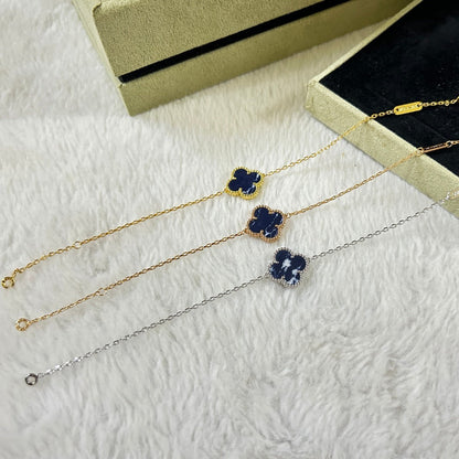 [Dawnora Jewelry]CLOVER 1 MOTIF PIETERSITE BRACELET