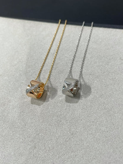 [Dawnora Jewelry]LIENS EVIDENCE DIAMOND NECKLACE