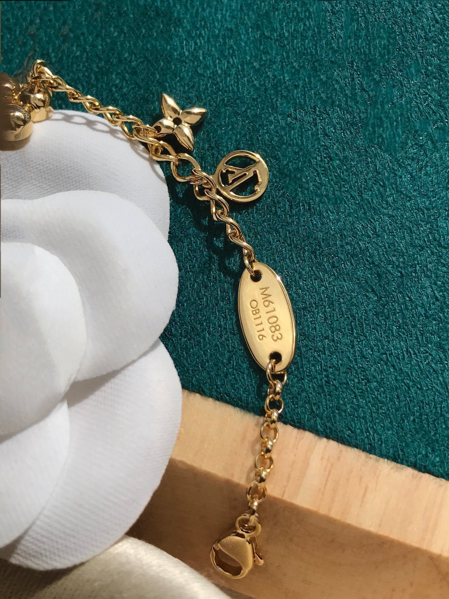[Dawnora Jewelry]BLOOMING PINK GOLD MOP BRACELET