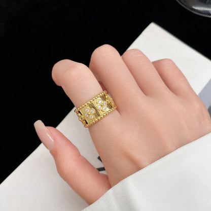 [Dawnora Jewelry]PERLEE DIAMOND LARGE RING