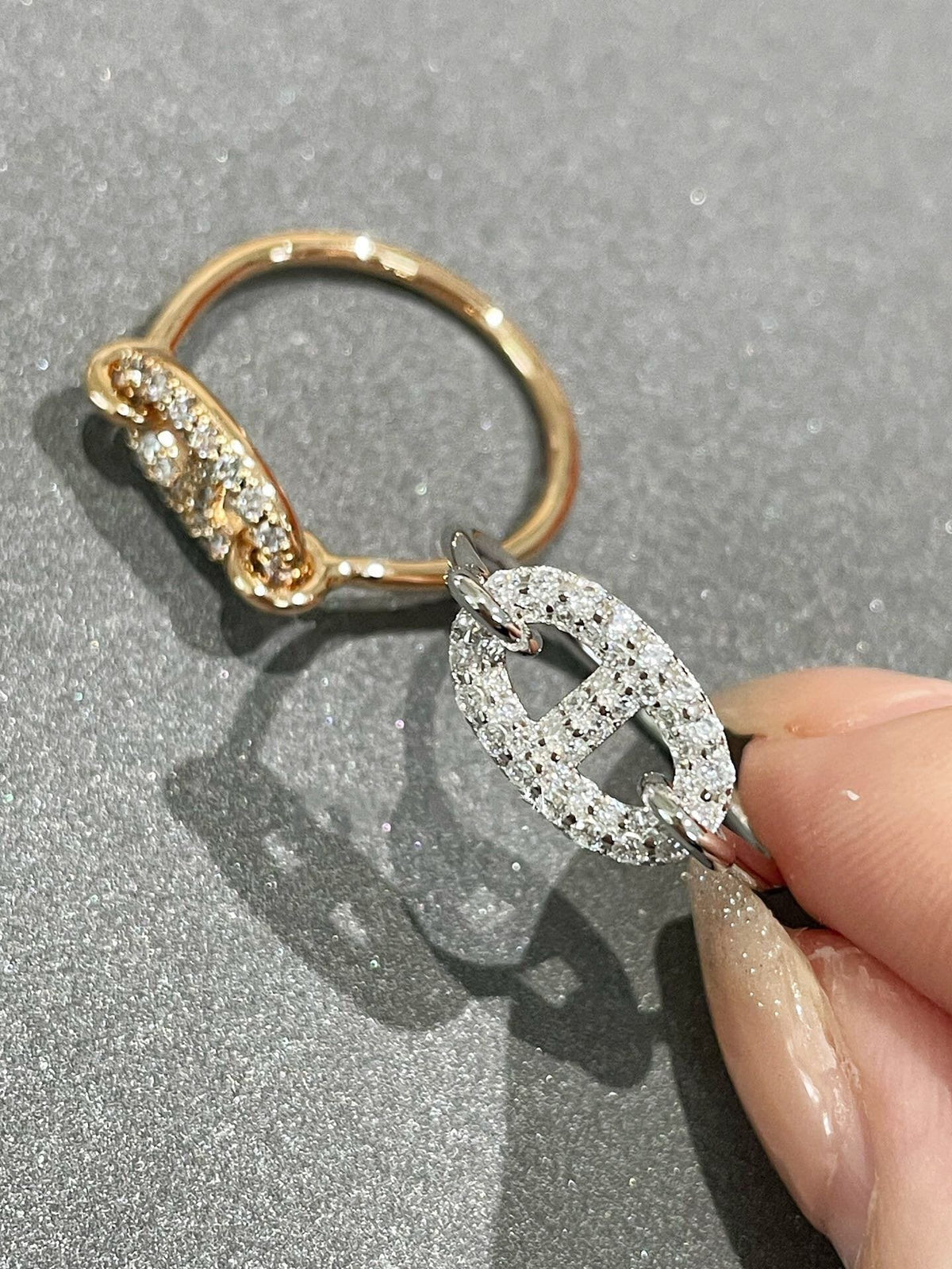 [Dawnora Jewelry]RONDE SMALL DIAMOND RING
