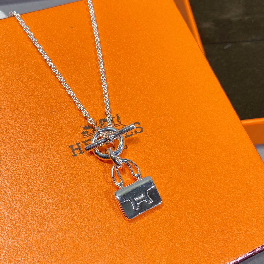 [Dawnora Jewelry]CONSTANCE PEDANT SILVER NECKLACE