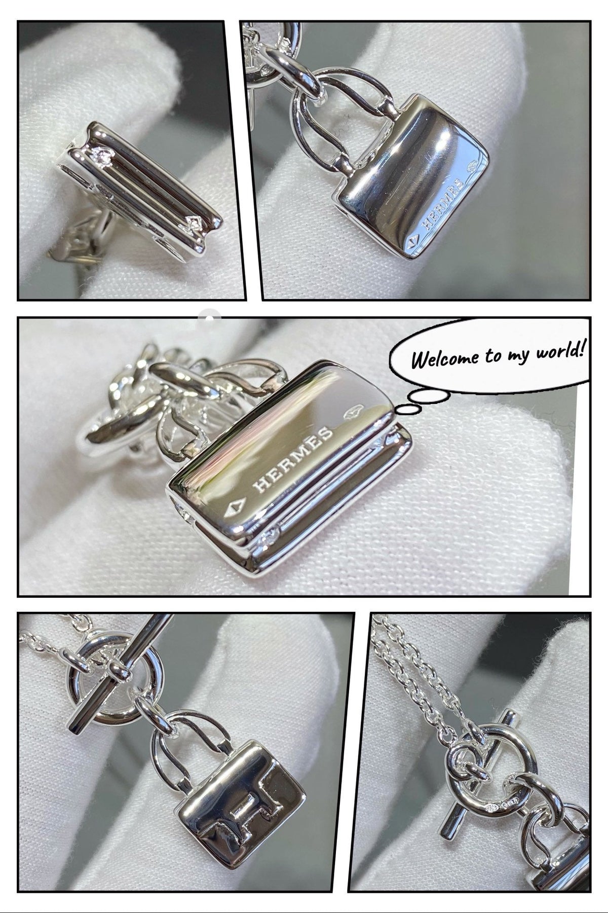 [Dawnora Jewelry]CONSTANCE PEDANT SILVER NECKLACE