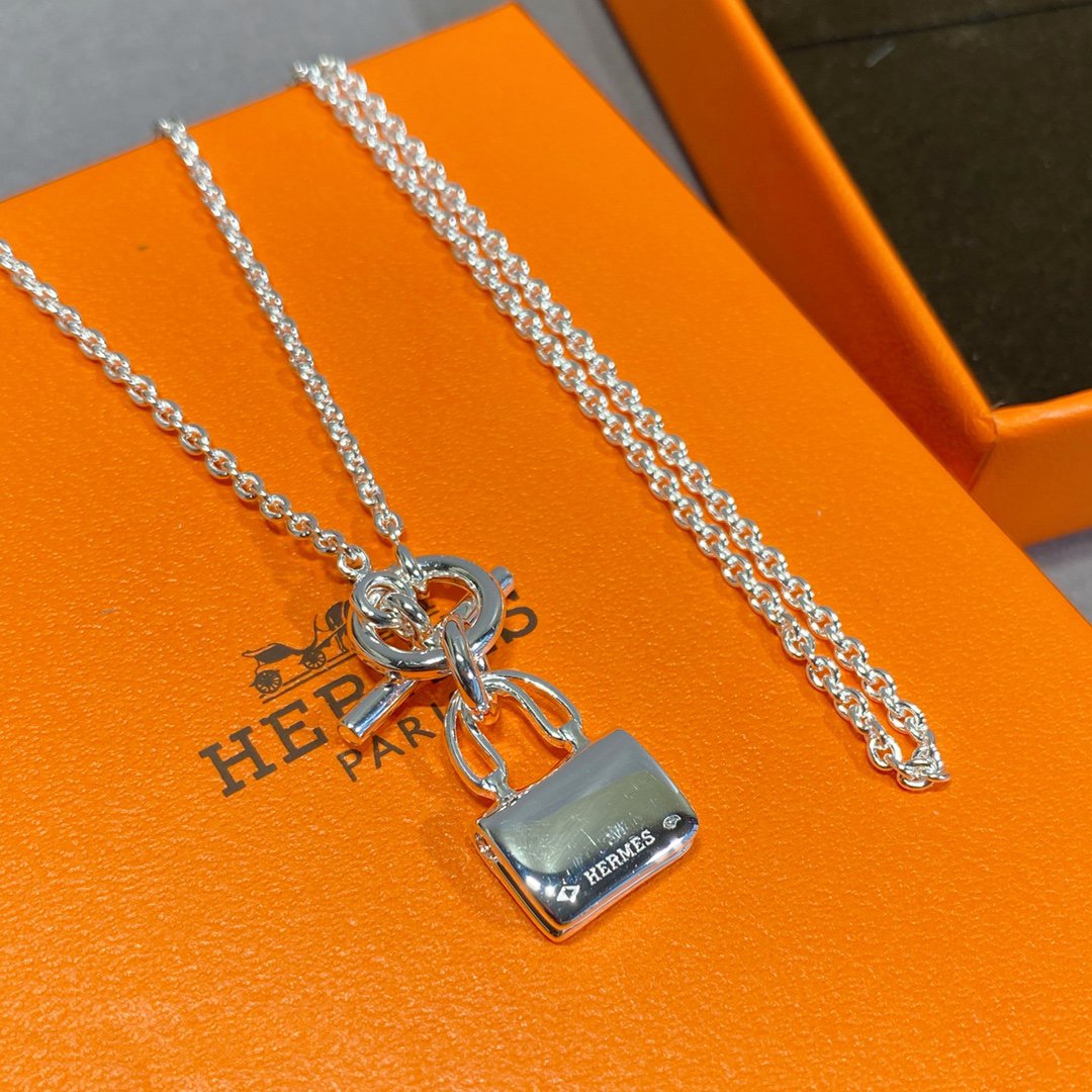 [Dawnora Jewelry]CONSTANCE PEDANT SILVER NECKLACE