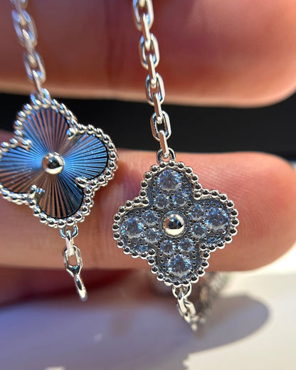 [Dawnora Jewelry] CLOVER 5 MOTIF LASER BRACELET COLLECTION