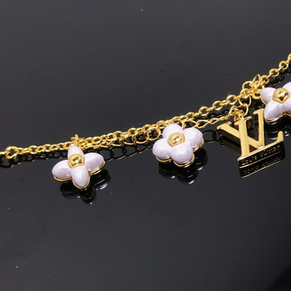 [Dawnora Jewelry]LOGO 6 MOTIF STAR AND SUN GOLD BRACELET