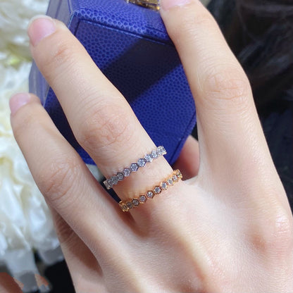 [Dawnora Jewelry]BEE LOVE DIAMOND PAVED SMALL RING