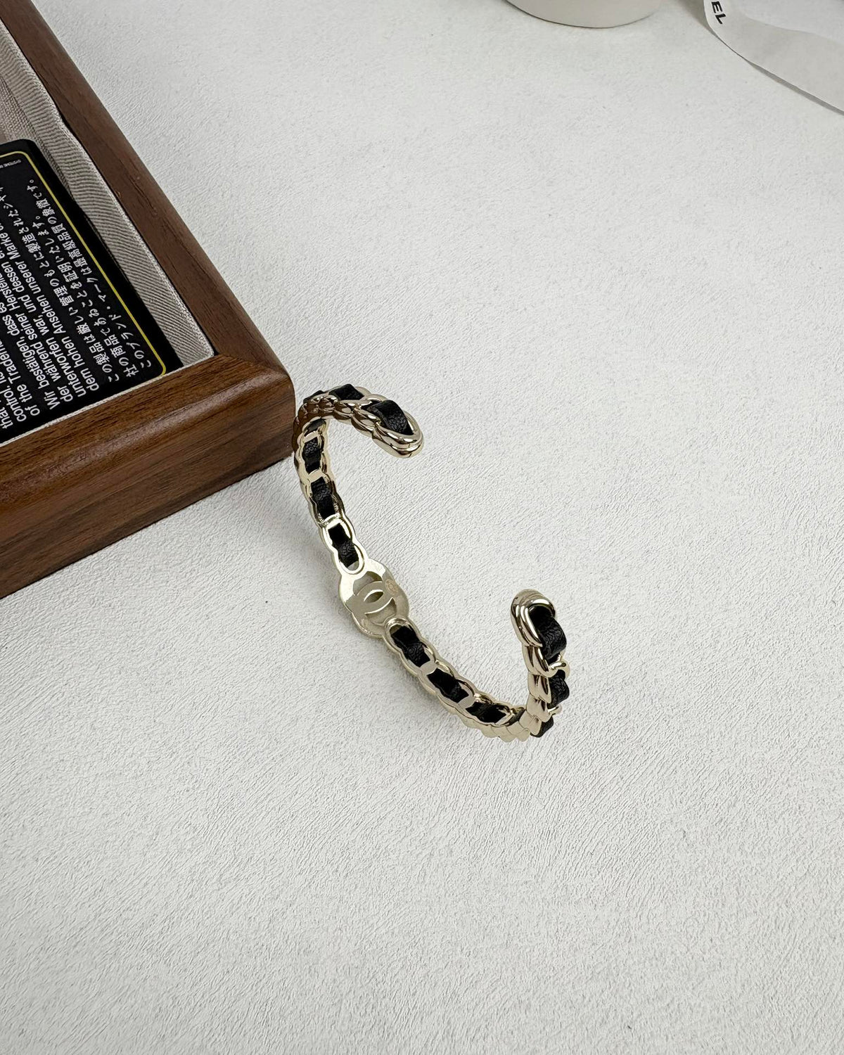 [Dawnora Jewelry]Double C Open Bangle