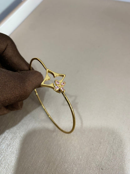 [Dawnora Jewelry]Pink Diamond Bracelet