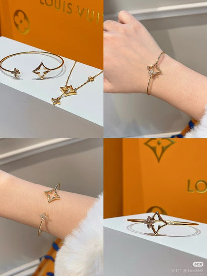 [Dawnora Jewelry]Pink Diamond Bracelet