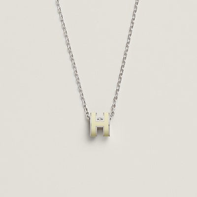 [Dawnora Jewelry]HM CLIC YELLOW ENAMEL GOLD NECKLACE