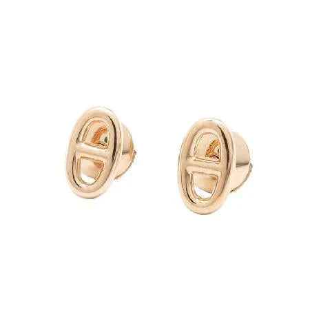 [Dawnora Jewelry]CHAINE SMALL EARRINGS GOLD AND SILVER