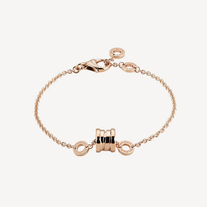 [Dawnora Jewelry]ZERO 1 SOFT PINK GOLD BRACELET