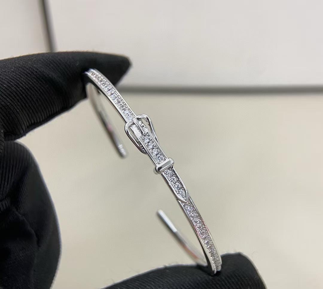 [Dawnora Jewelry]DIAMOND-ENCRUSTED BRACELET THREE COLORS