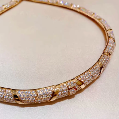 [Dawnora Jewelry]HAUTE COUTURE GOLD SERPENTI NECKLACE