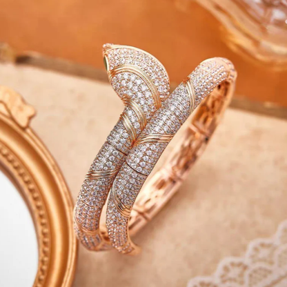 [Dawnora Jewelry]HAUTE COUTURE GOLD SERPENTI BRACELET