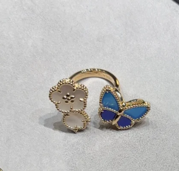 [Dawnora Jewelry]2026 NEW TWIN BUTTERFLY LUCKY RING